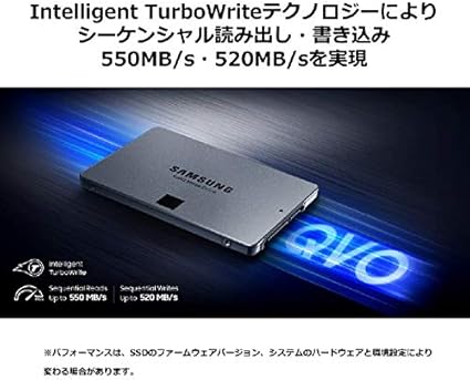 新品] サムスン SSD 860 QVO 1TB MZ-76Q1T0B/IT shop