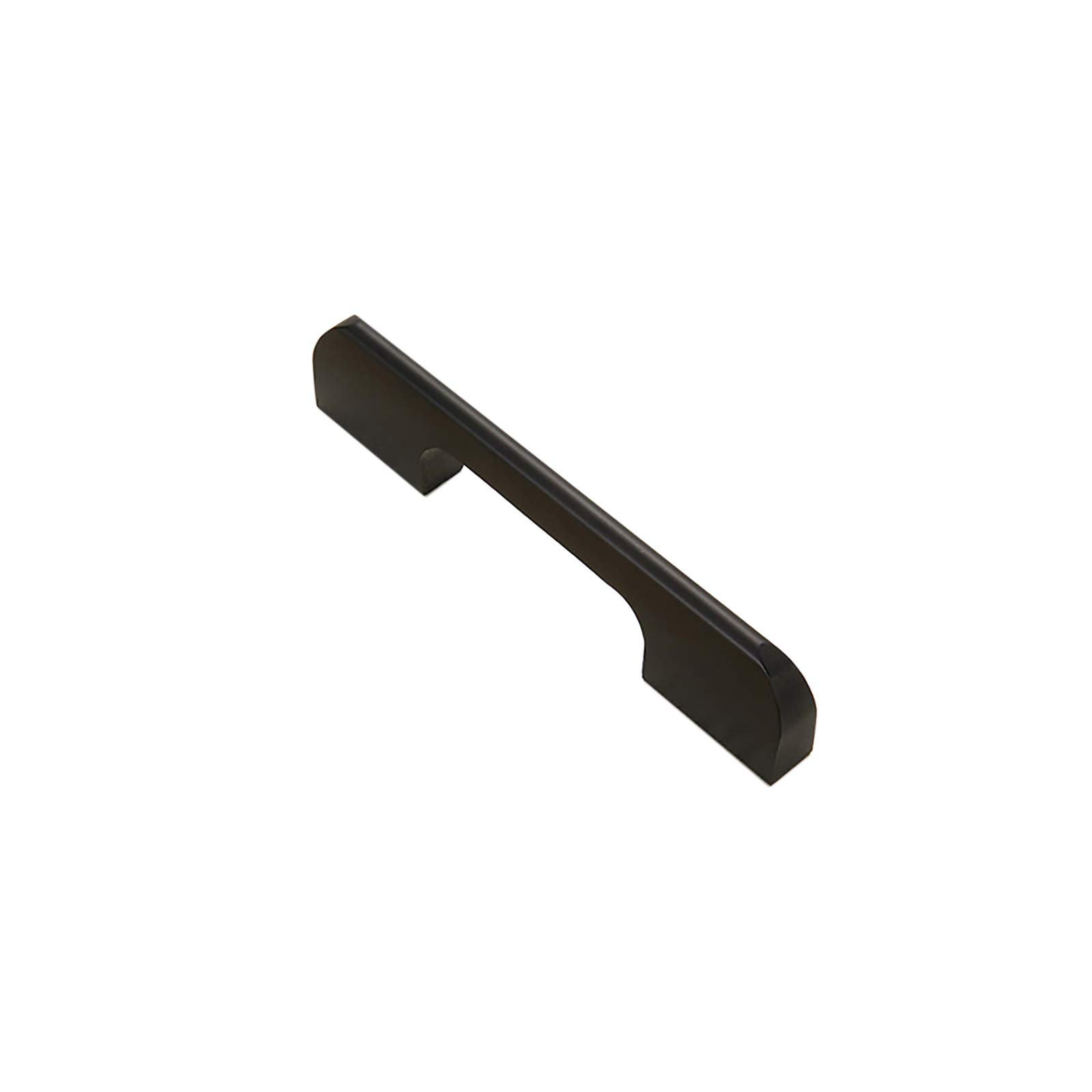 Machswon Black 1 Pcs Cabinet Pulls Dresser Drawer Pulls Kitchen Cupboard Door Pulls, Aluminum Alloy Furniture Handles Pulls Wardrobe Handles Door Handles, Hole Center 96Mm