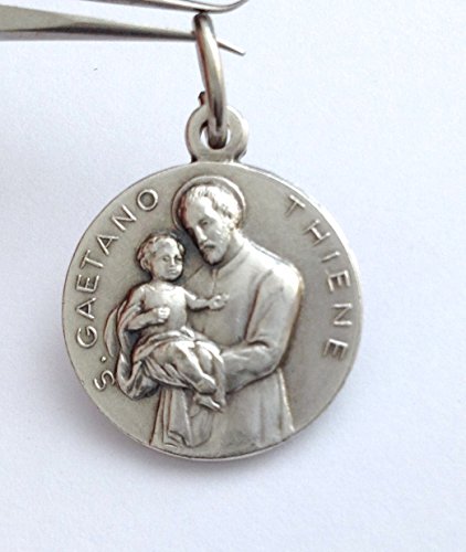 I G J Saint Gaetano from Thiene Medal - The Patron Saints Medals3