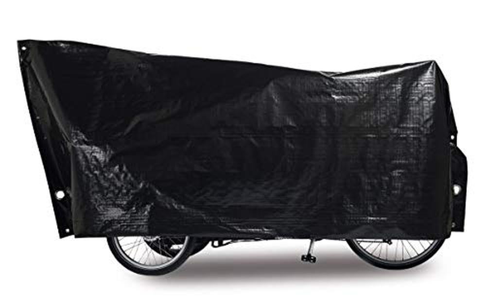 Vk International Uniseks – Cargo Bike Vk pokrowiec na rower dla dorosłych, czarny, rozmiar uniwersalny