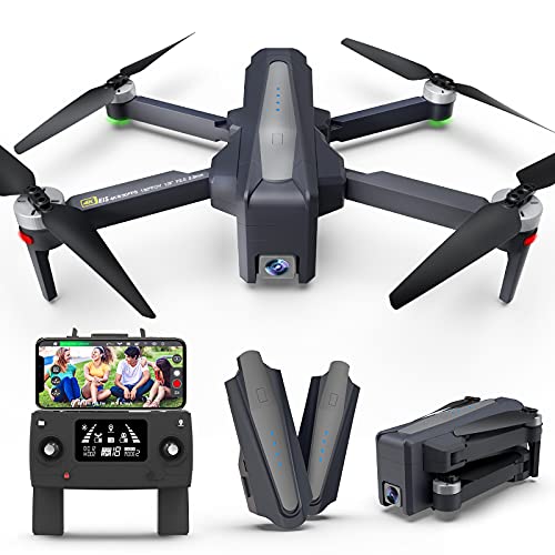 FANCOOL 4000ft FPV Drones with Camera for Adults, UHD 4K&1080p, Anti-Shake Cam Drone 5GWifi GPS Transmitter Live Video up to 60 Min Long Flight Time, Professional Follow Me Drone Auto Return
