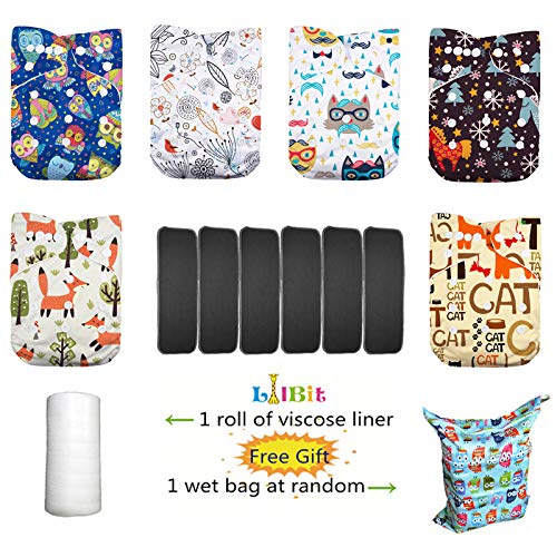 Lilbit Impression réutilisable Digital pour nouveau-né pour couches