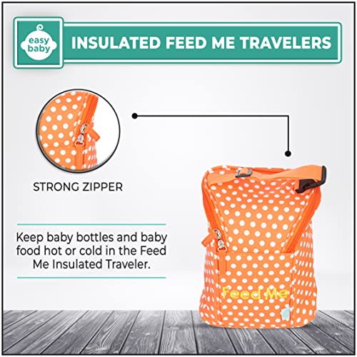 Easy Baby - Diaper, Bottle, and Supplies - Organizer Pouches - Change,  Feed, and Dress Me (4 Pack Laguna) | Organizing Packing Tote Cubes for Baby  ...