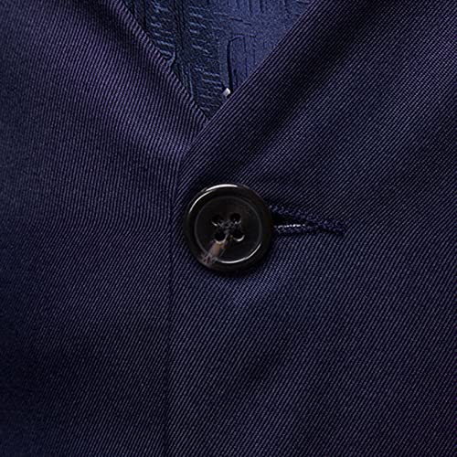 Men's Dress Vest Suit Waistcoat Formal Business Slim Fit V-neck Sleeveless Tuxedo Jacket with Chain3