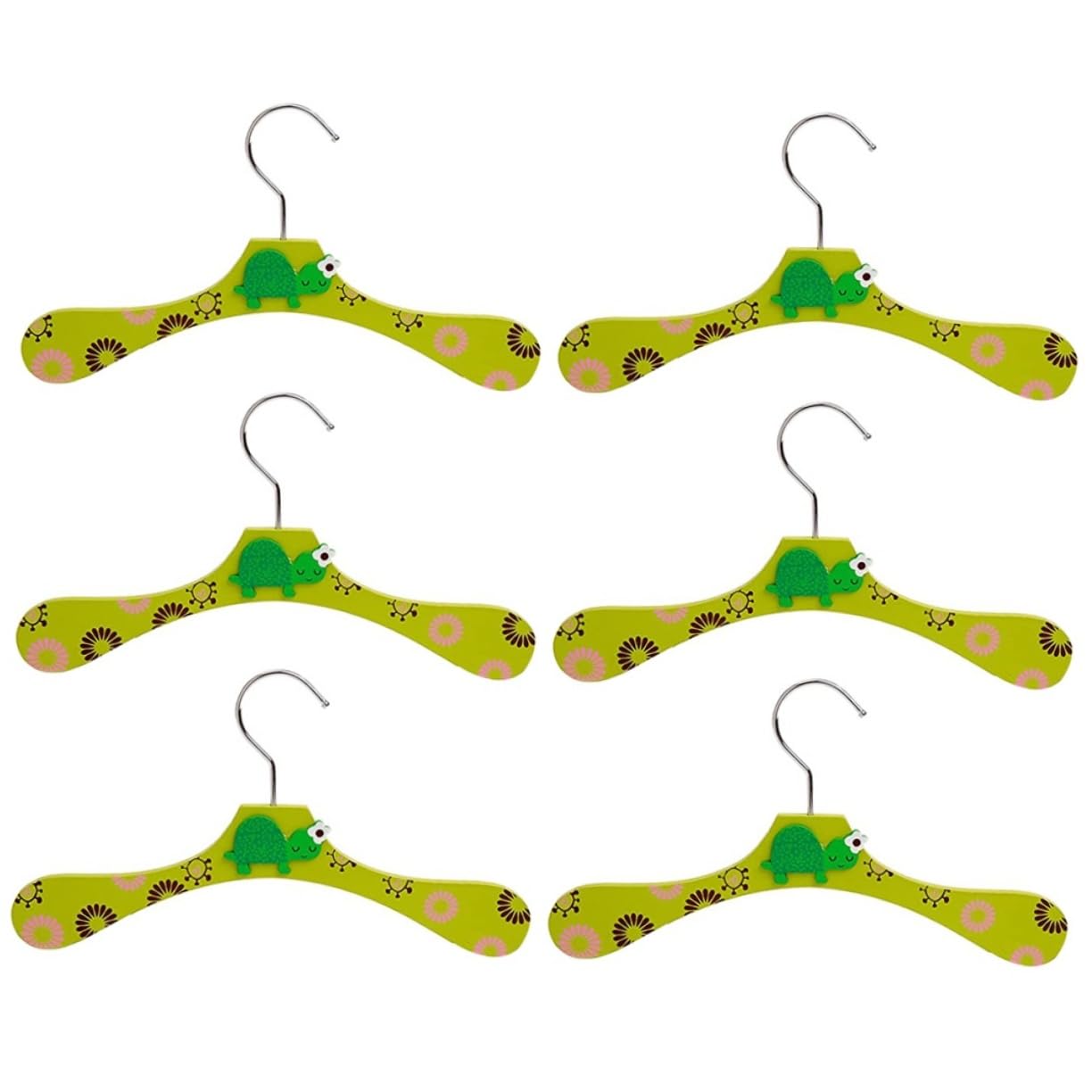 6pcs Cloth Hanger Display Shelves Clothes Rack Pants Hangers Non Slip Clothes Hangers Wooden Child Clothes Organizer Clothes Holder Children Coat Hanger HOMOCONO