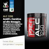 Net Integratori ALC 1250 - 60 cpr da 1,25 g Integratore di Acetil-Carnitina