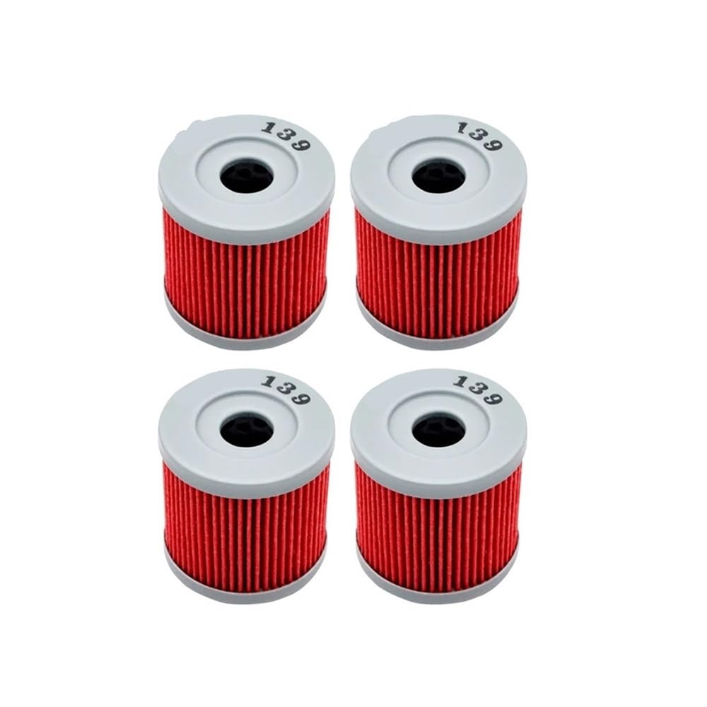 2/4/6pc Powersports Patrone Ölfilter Fit for DRZ400 DRZ400E DRZ400S DRZ400SM LTZ400 LTR450(4 Pcs)