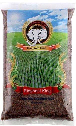 Amazon.com : Elephant King Thai Red Jasmine Rice, 2.0 Lb : Everything Else