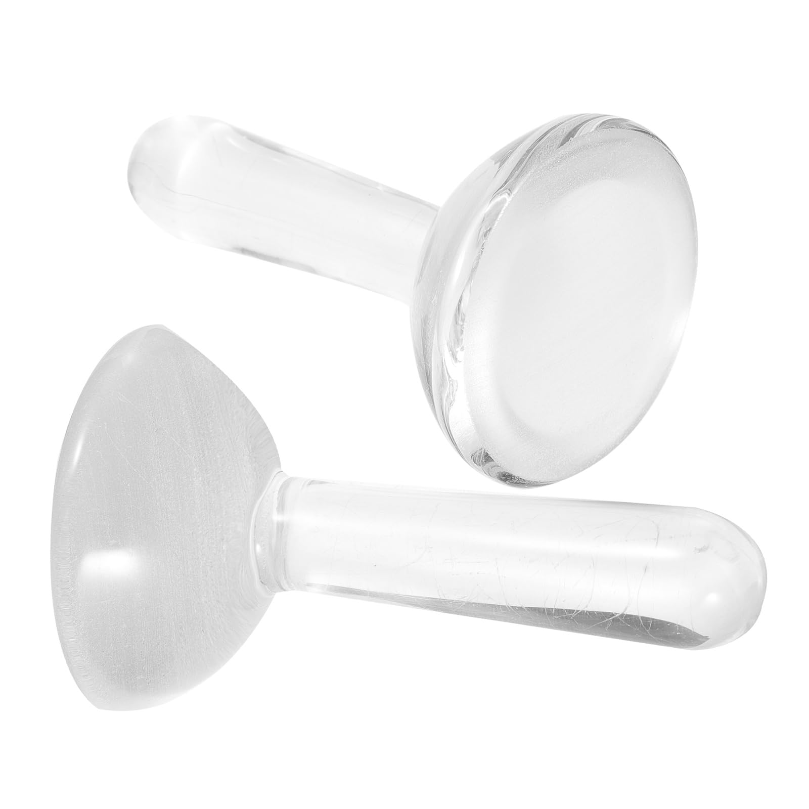 Broyeur manuel en verre cristal de 7,5 cm pour pigment aquarelle