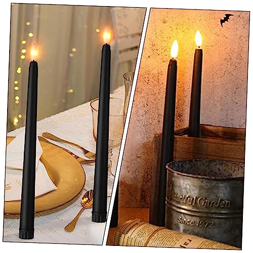 Bougie LED vacillante à piles pour une décoration intérieure sans risque