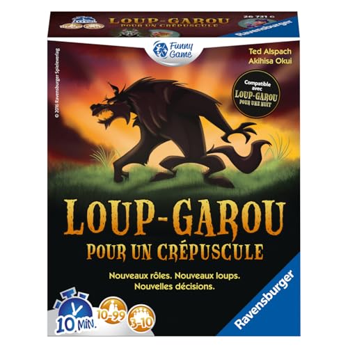 Ravensburger 267316, Juego de Cartas y Fichas Hombre Lobo para...