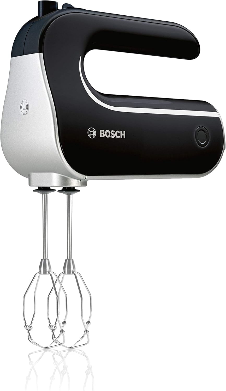 Bosch Hausgeräte MFQ4885DE 2 Rührbesen, 2 Edelstahl-Knethaken, Schwarz, 575 W