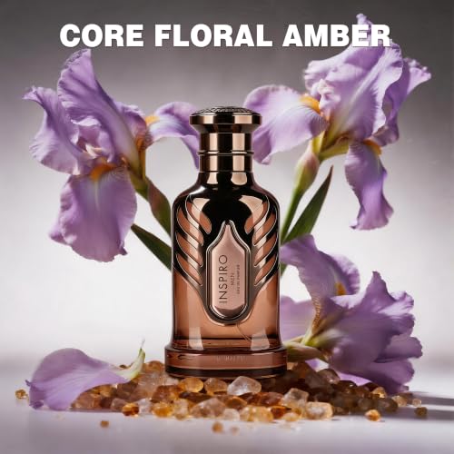 Image of A CENTER RIS Inspiro Men Perfume For Men Eau de Parfum 3.4 Fl Oz | Classic Aromatic Woody | Clean Lavender Precious Iris Cologne | Daily Use Spray Gift