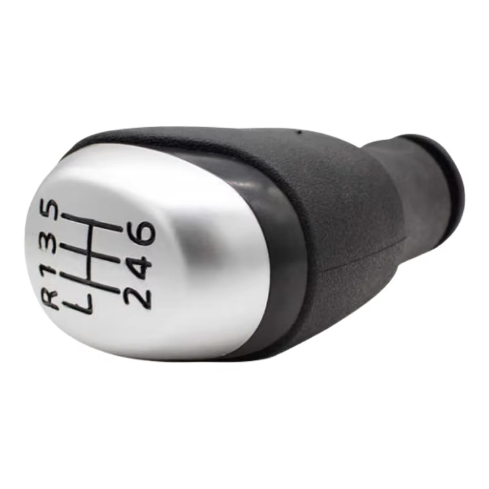 HILLAR Car Gear Stick Knob for Clio Mk4 IV 2012-2020 Gear Shift Knob Lever Shifter Pen Gearbox Gaiter Boot Collar Case Cars 5/6 Speed(Type6)
