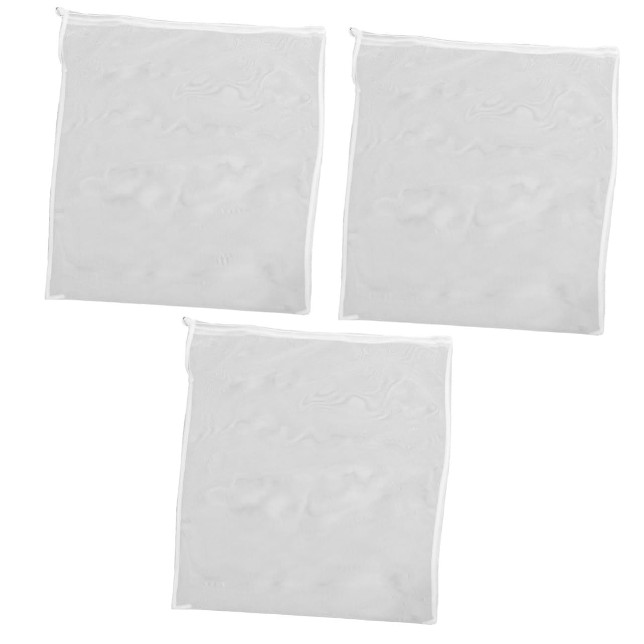 PartyKindom 3pcs Reusable Wine Brewing Filter Bag Mesh Strainer for Juice Nut Easy to Clean Design for Multiple Uses