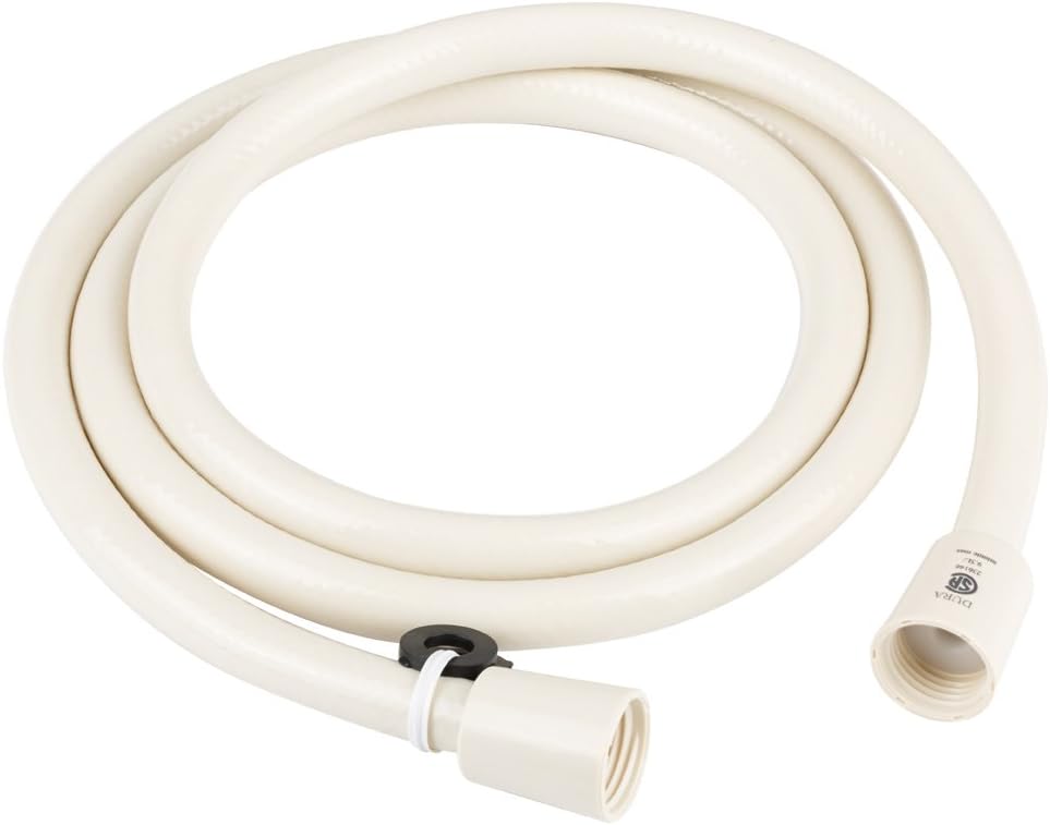 Dura Faucet DF-SA230-BQ RV 60-inch Vinyl Shower Hose (Bisque Parchment) : Tools & Home Improvement