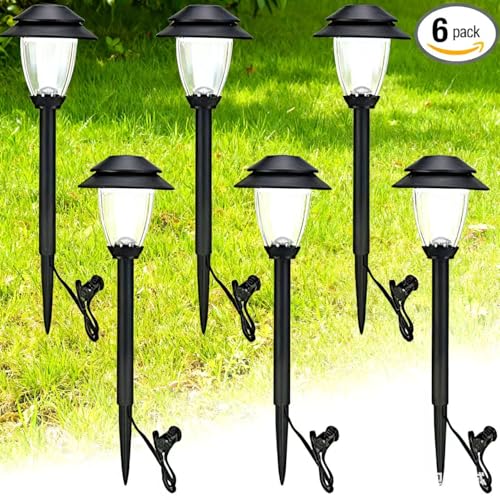 HECARIM 6 Pack Low Voltage Pathway Lights -...