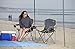 Quik Chair Heavy Duty Folding Camp Chair, Extra Large Folding Chair