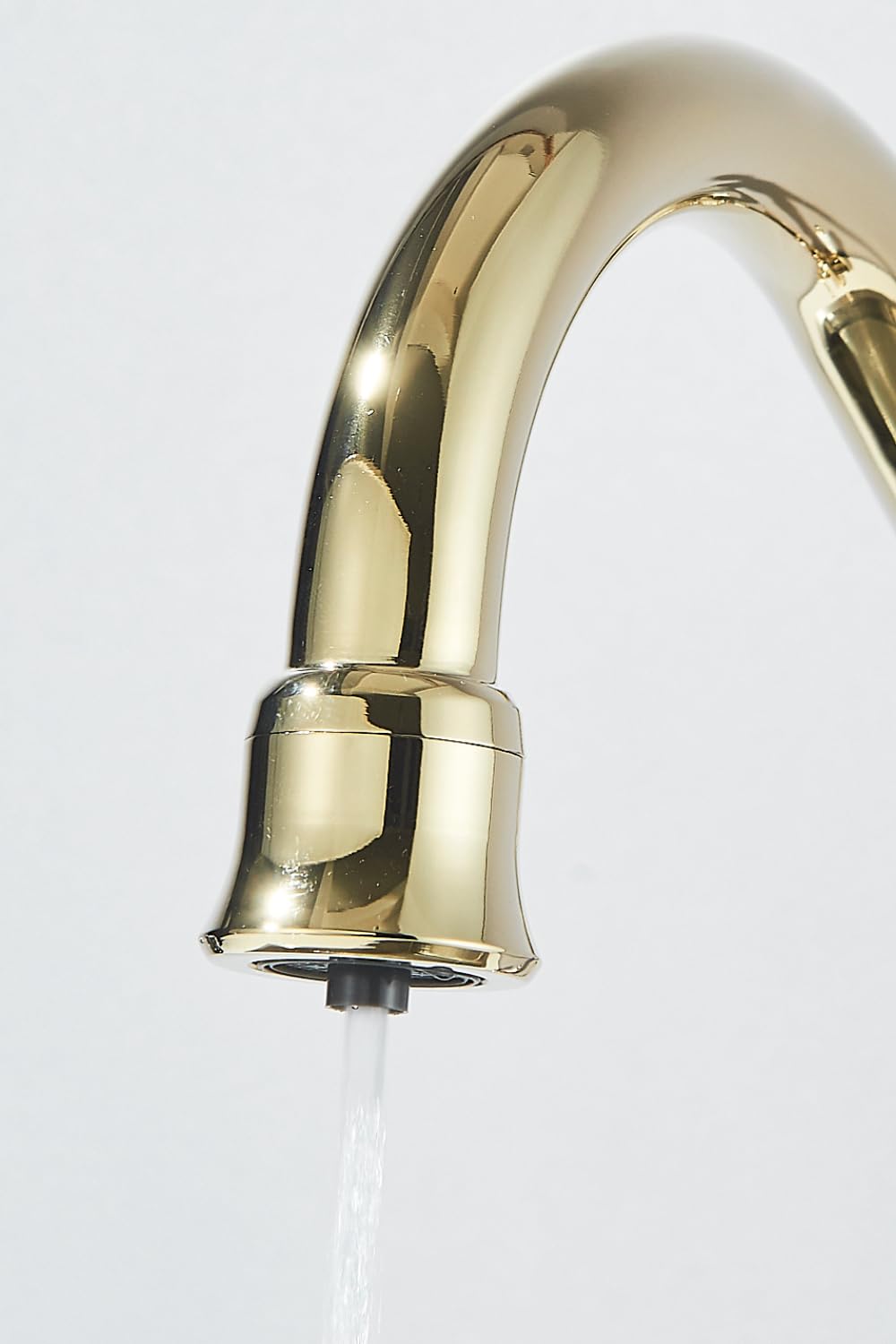 Grifo de cocina retro 2 de 3 vías con conector de filtro de agua, caño giratorio de 360°, canales de agua separados para filtrado en frío y caliente, válvula de cerámica, montaje de un solo orificio
