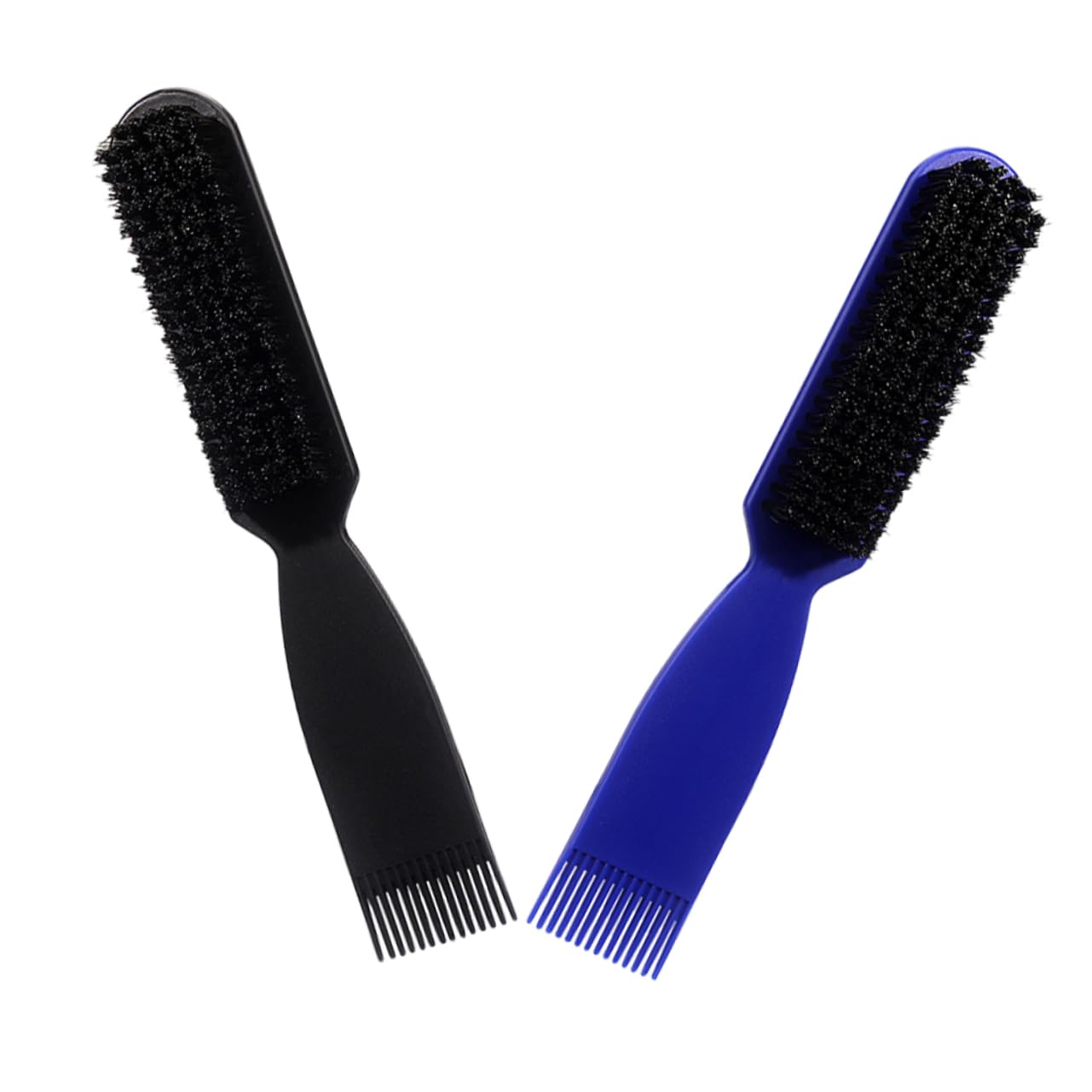 Mikinona Beard Shaper Tool Men's Combs Barber Shop Brush Tools Hair Styling Brush Beard Comb for Men