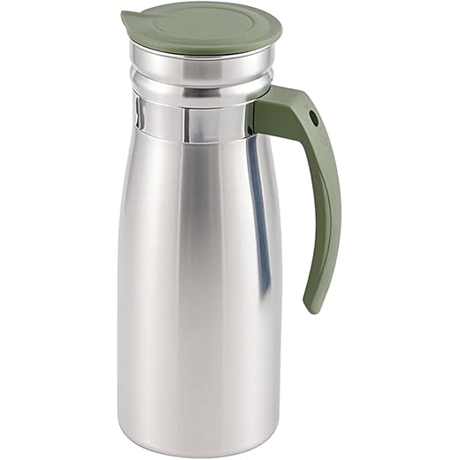 Bnf? 1000ml Stainless Steel Iced Tea Juice Pitcher for Restaurant Sturdy 8.5x23cm Green|Home & Garden|Kitchen Dining & Bar|Dinnerware & Serving Dishes|Pitchers