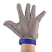 OUCRIY Stainless Steel Cut Glove Butcher Proof Meat Process Safety Tool