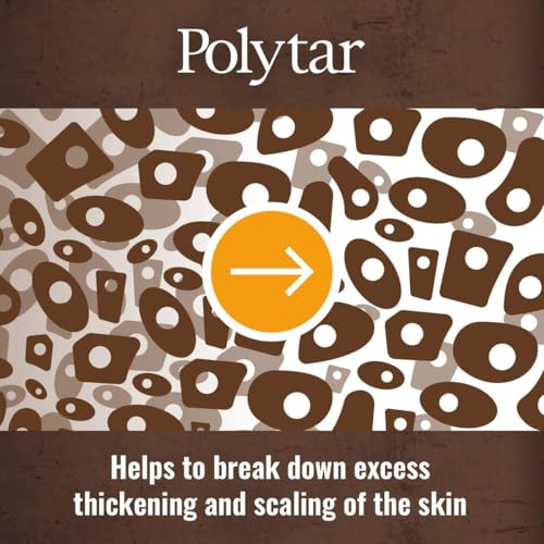 Polytar Scalp Shampoo , Polytar shampoo, Psoriasis shampoo, Treats Psoriasis, Seborrhoeic Dermatitis, Eczema, and Dandruff, Soothes Itchy, Scaly Scalps, Contains Coal Tar, 150ml ( Pack of 1) - Image 6