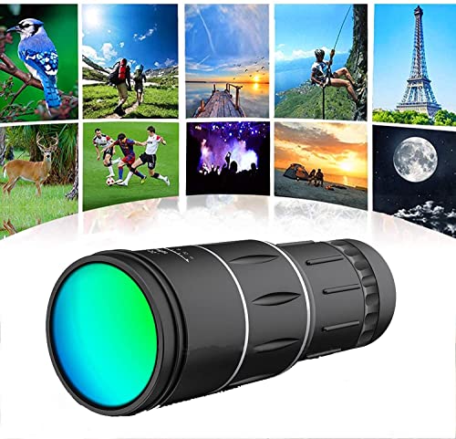 Monocular 16x52 impermeable de alta potencia con alcance transparente 5