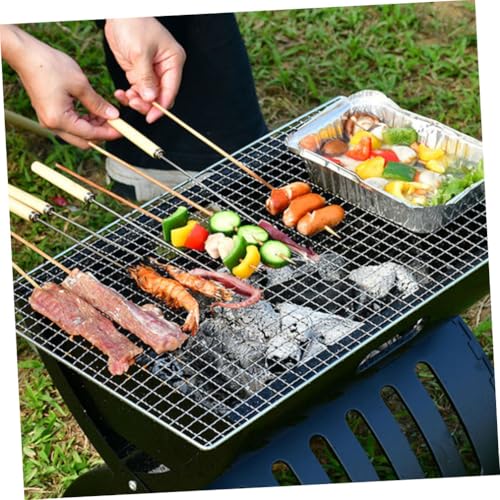 Tapis de barbecue en acier inoxydable réutilisable et antiadhésif 2pc - 6