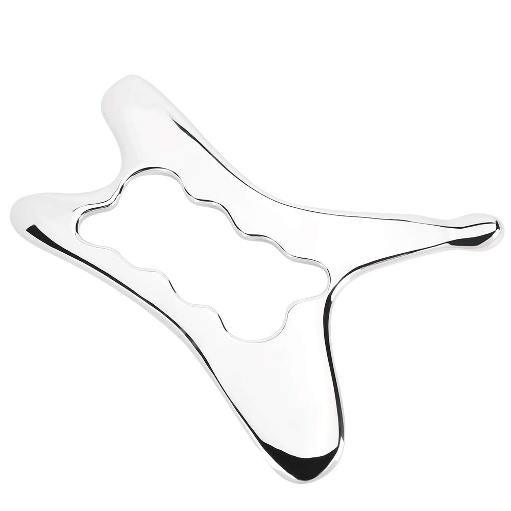 Gua Sha raspador herramienta para cuerpo, masajeador de drenaje linfático, raspador de piedra portátil con bolsa de almacenamiento, mejora la circulación sanguínea