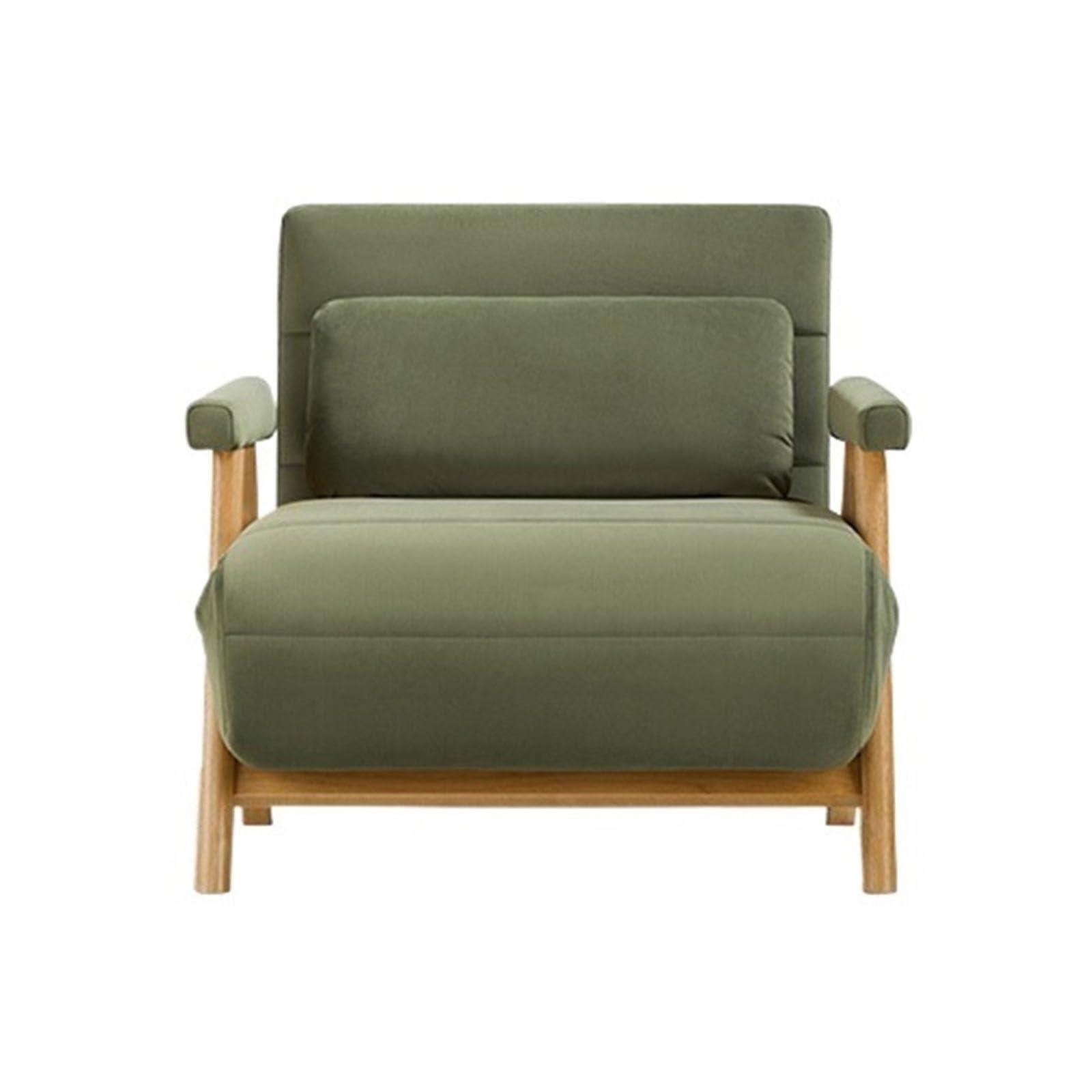 Sofa Folding Sofa Bed Convertible Sofa Bed, Multi-Functional Sleeper Chair Bed, Reclining Sofa Bed for Apartment, Dorm Single Sofa Bed