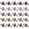 AD BEADS 75 Pieces in 5 Colors 25 Pieces Sparta Helmet Beads Plus Matching 50 Pieces Double Heishi Spacers Connector Charm Beads Jewelry Making Craft #4