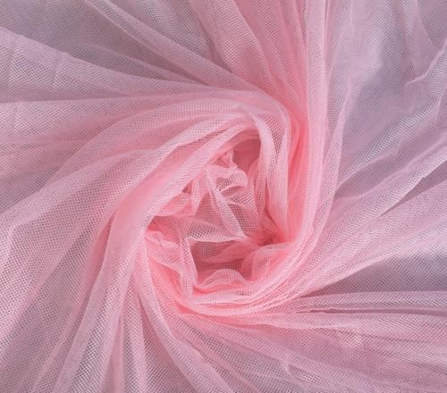 Image of Multicolor Soft Cotton Mosquito net Double Bed King Size | Pure Cotton Mosquito net (Pink, 6x7)