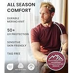 Merino.tech Merino Wool T-Shirt Mens - 100% Merino Wool Undershirt Lightweight Base Layer - Image 4