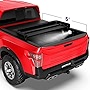 MOSTPLUS Tri Fold Soft Folding Truck Bed Tonneau Cover Compatible with 2005-2023 Nissan Frontier Fleetside/2009-2014 Suzuki Equator 5 FT On Top
