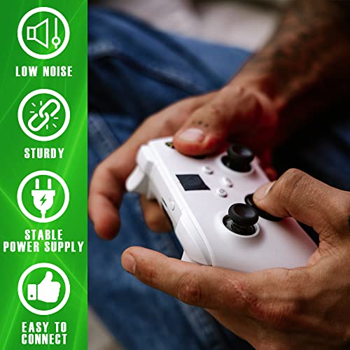 Replacement For Xbox One Power Supply - 2023 Usa Version For Xbox 1 Power Cord - Ultra Quiet Successor For Original Xbox 1 Power Supply Brick Charger Ac Adapter - 100-240V - Output Dc 220W 12 Volt #TOP4