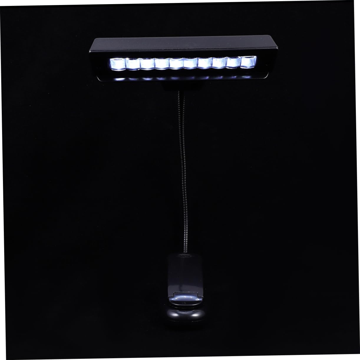 Mikinona 5pcs Clip Music Stand Light Led Music Light for Piano Dimmable Rechargeable Touch Control Eye Protection Reading Lamp