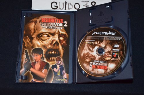 Resident Evil Survivor 2 Code Veronica Capcom PS2 CD original rétro - 4