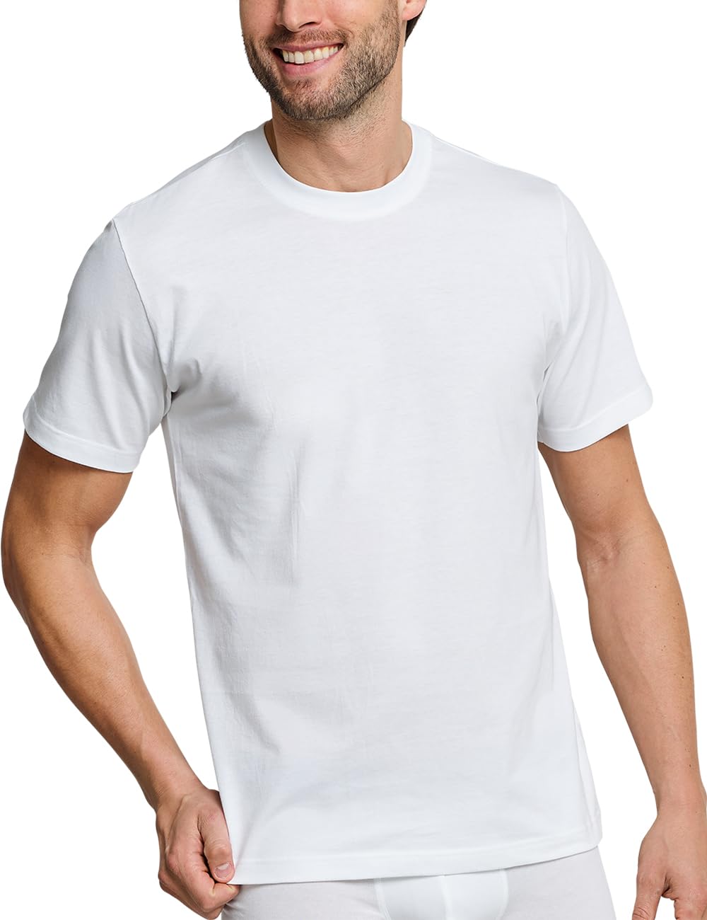 Schiesser Camiseta Hombre Cuello Pico American Camiseta Interior Camiseta Interior, 008151