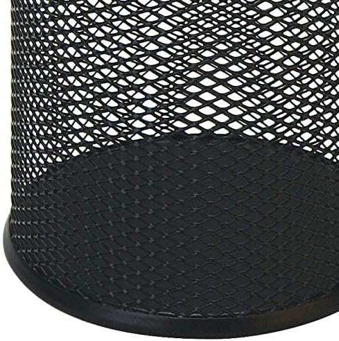 Miniatura 6 de Soporte para lápices para escritorio, soporte de bolígrafo de metal, caja de almacenamiento de bolígrafos, suministros de oficina, soporte de lápiz