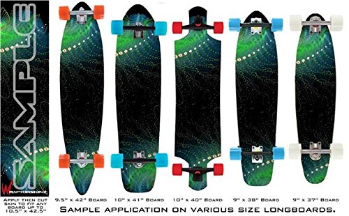 Touching - Decal Style Vinyl Wrap Skin fits Longboard Skateboards up to 10