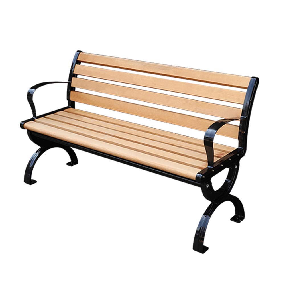 Buy 3Seater Terrace Park Garden Bench, Cast Aluminum Legs