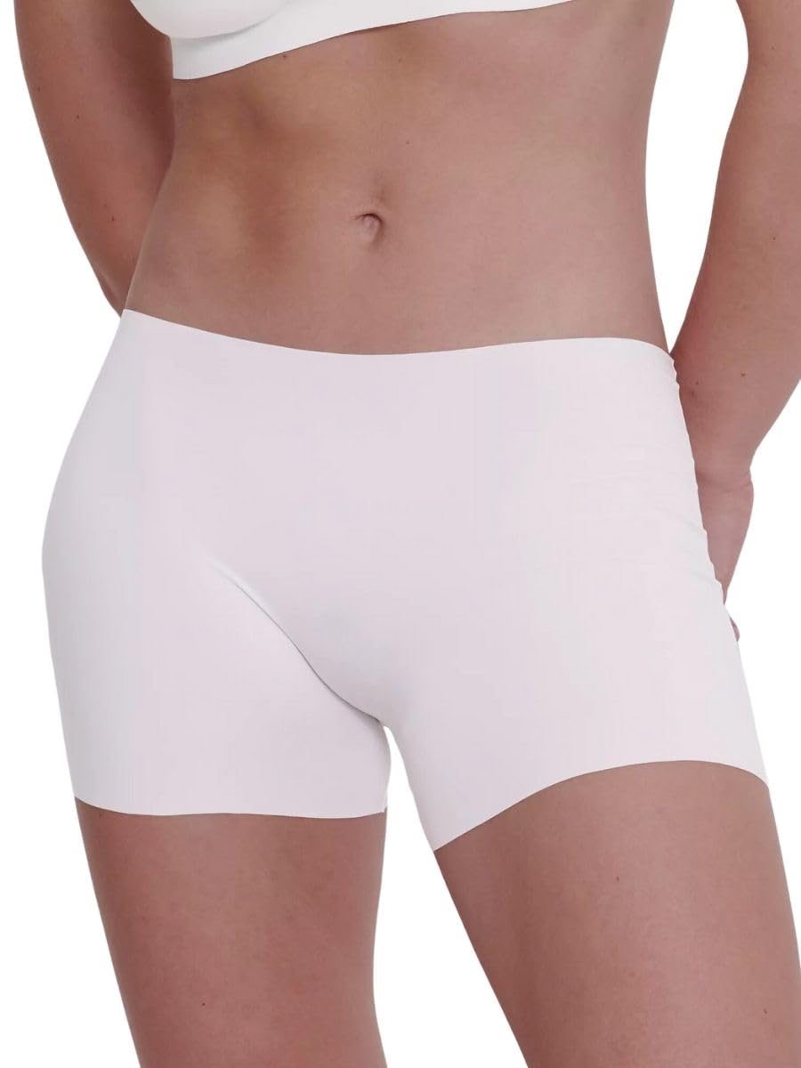 Sloggi Women's ZERO Feel 2.0 Cyclist, SILK WHITE, XL