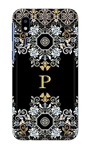 Image of Printed Hard Back Cover Case for Samsung Galaxy A2 Core Back Cover (Alphabet P) -1803
