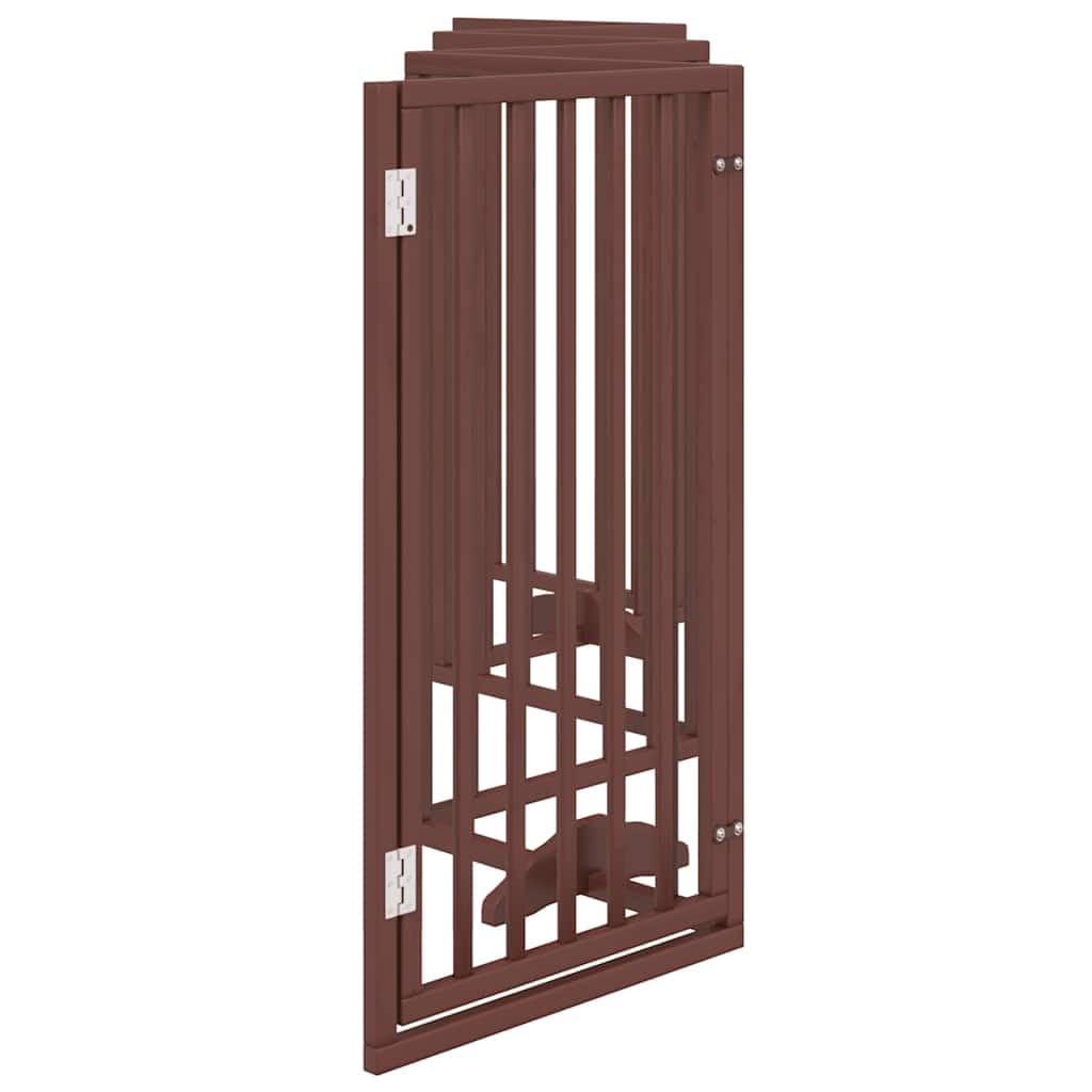 Rejilla plegable para perros de madera de álamo, 6 paneles, 300 cm, plegable, 300 cm