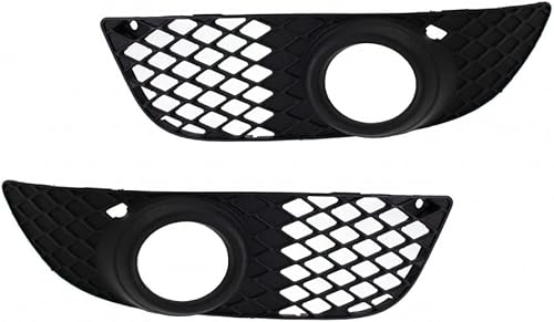 KarParts360 Para Mitsubishi Lancer 2008-2015 Bisel de luz antiniebla para el lado del conductor y del pasajero, par Reemplazo para MI1038107,