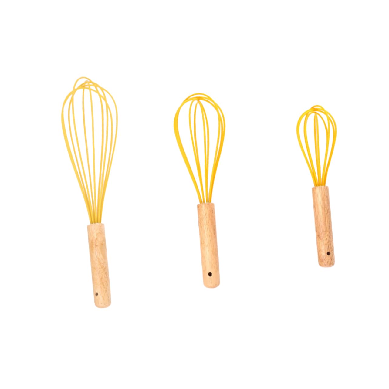 OKUMEYR Whisk Hand Mixer 3pcs Egg Beaters Instant Milk Frother Kitchen Gadget Baking Tools Hand Blenders for Kitchen