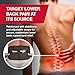 MUELLER Sports Medicine Adjustable Lumbar Back Brace, Lower Back Pain Relief and Support Belt for Men and Women, Black, One Size Fits Most