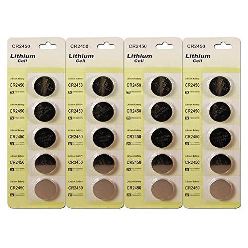 Baterías de botón de litio Lumabase CR2450 pack 20 miniatura 1