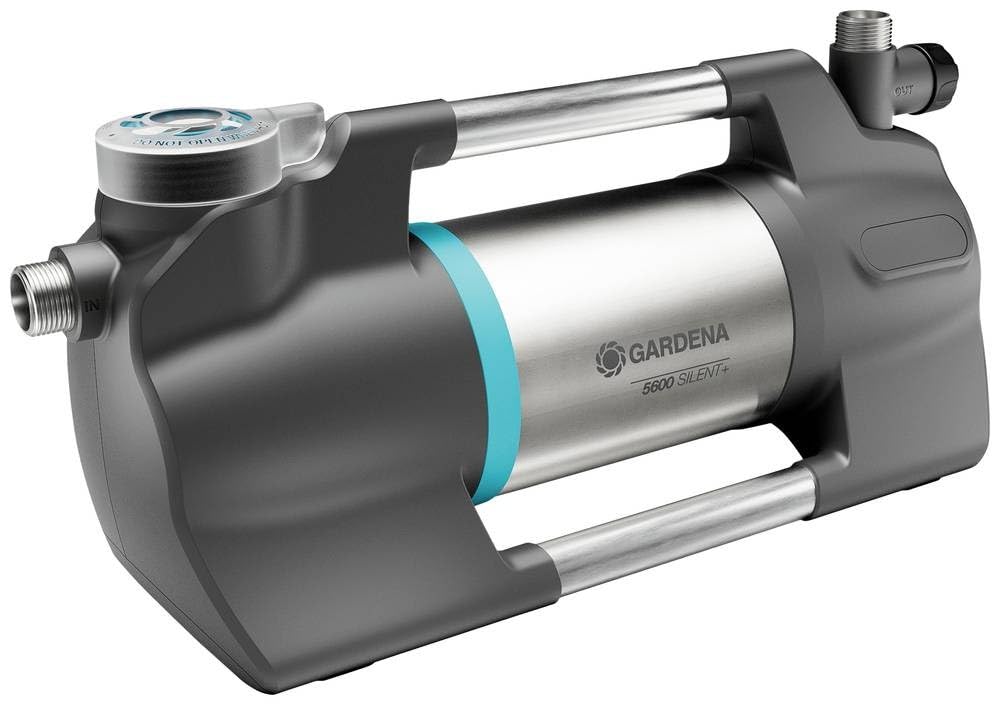 GARDENA 5600 Silent+ - Pompa da giardino, 5600 l/h, 47 m
